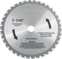 HM-Sägeblatt für Metall-Handkreissäge CSM...