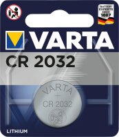 Varta Lithium Knopfzelle CR2025, 3,0 Volt 1er Blister