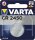 Varta Lithium Knopfzelle CR2450, 3,0 Volt 1er Blister