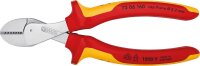 X-Cut Kompakt-Seitenschneider Knipex X-Cut, VDE, isoliert Länge: 160mm, verchromt