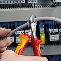 X-Cut Kompakt-Seitenschneider Knipex X-Cut, VDE, isoliert Länge: 160mm, verchromt