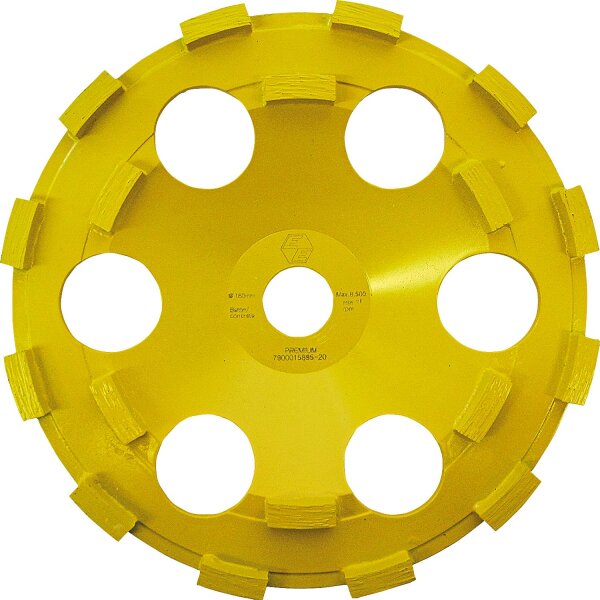 Diamant-Schleifteller Ø 180 mm für Estrich, passend zu Betonschleifer EBS 180F