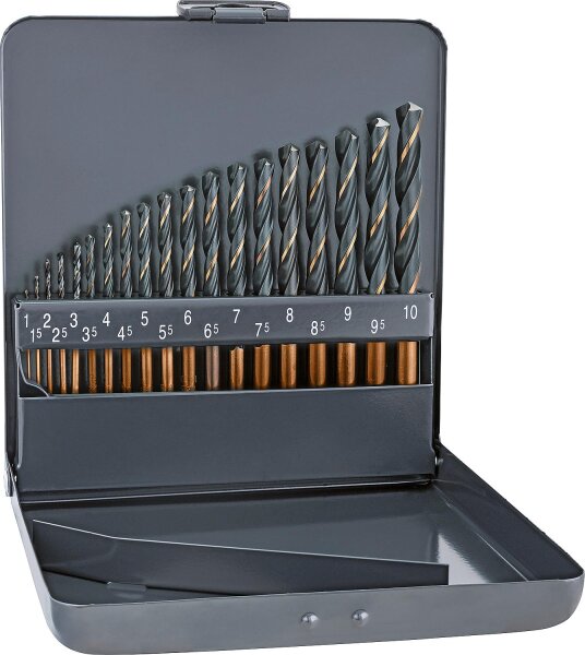 Metallbohrer ALPEN® Sprint Master DN338 RN 19 - teilig in Metallkassette