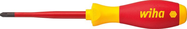 VDE-PlusMinus Phillips/Schlitz-Schraubendreher wiha 3271 SoftFinish® electric slimFix, SL/PH1 x 80 mm