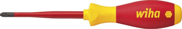 VDE-PlusMinus Phillips/Schlitz-Schraubendreher wiha 3271 SoftFinish® electric slimFix, SL/PH2 x 100 mm