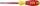 VDE-PlusMinus Phillips/Schlitz-Schraubendreher wiha 3271 SoftFinish® electric slimFix, SL/PH2 x 100 mm