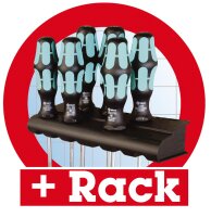 Schraubendreher-Satz Wera Kraftform XXL, Rack, 12-teilig