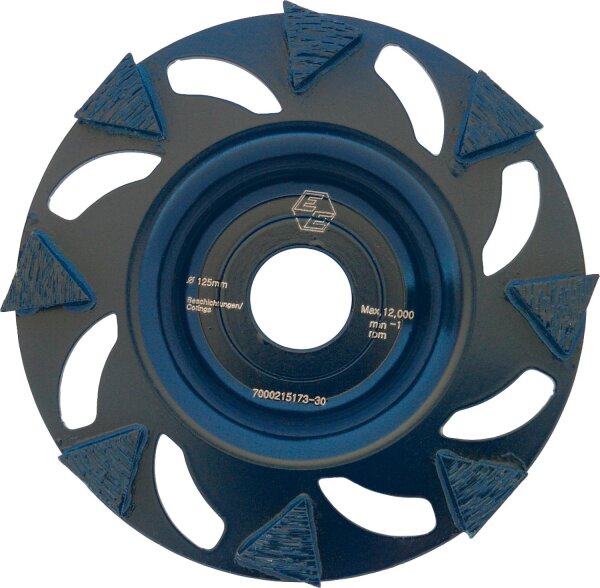 Diamant-Schleifteller EIBENSTOCK Premium, Ø 125 mm passend für EBS 120.1 für Farben, Beschichtungen