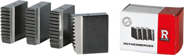 Präzisions-Schneidbacken  3/4" BSPT R 1 Satz mit 4 Stück