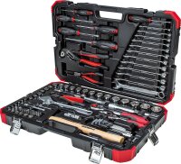 Steckschlüssel-Satz GEDORE red R46003100, 100-teilig 1/4" und 1/2"