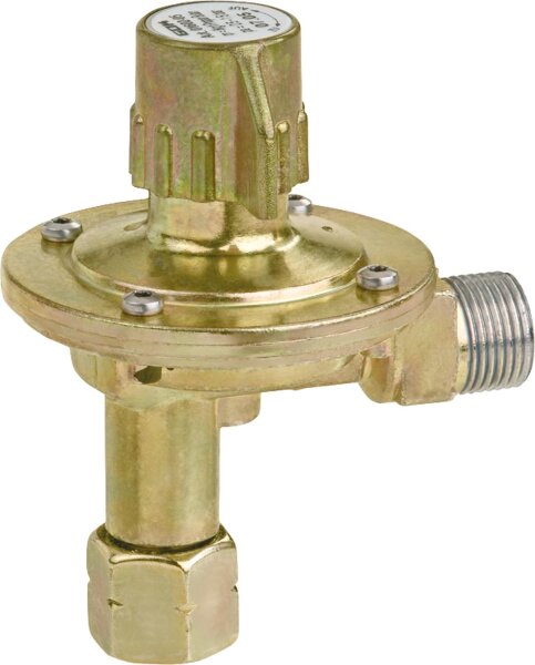 Druckminderer R 3/8 LH für Kleinstflasche