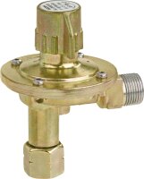 Druckminderer R 3/8 LH für Kleinstflasche