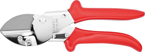 Ambossschere KNIPEX verchromt, Länge 200 mm