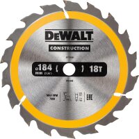 Kreissägeblatt Ø 190 x 30 mm mit 40 Wechselzähnen, passend zu DeWalt DWE575K