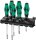 Schraubendreher-Satz Wera 334/355/6  Rack, Kraftform Plus, 6-teilig