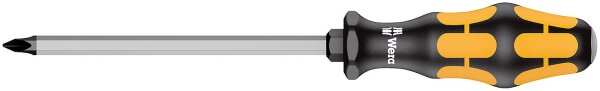 Phillips-Schraubendreher mit Schlagkappe Wera 917 SPH Kraftform Plus-Serie 900, Klinge durchgehend mit Sechskant, PH3 x 150 mm