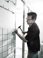 Schlitz-Schraubendreher mit Schlagkappe Wera 932 A Kraftform Plus-Serie 900, Klinge durchgehend mit Sechskant, SL4,5 x 0,8 x 90 mm