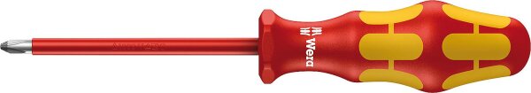 VDE-Pozidriv-Schraubendreher Wera 165 i Kraftform Plus-Serie 100 VDE, Lasertip-Spitze, PZ2 x 100 mm
