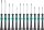 Schraubendrehersatz WERA Micro-Set Elektroniker Kraftform 12-tlg. Schlitz-Kreuz,Sechskant