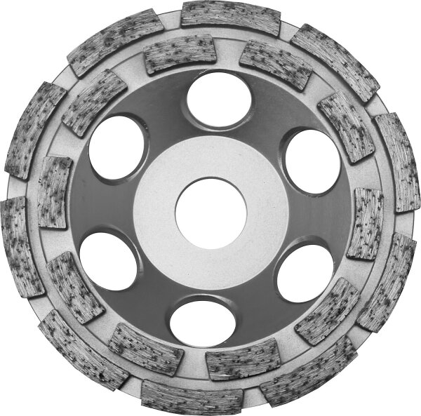 Diamantschleifteller TECTOOL für Betonschleifer TCG 125 Ø 125 mm für Beton, Estrich