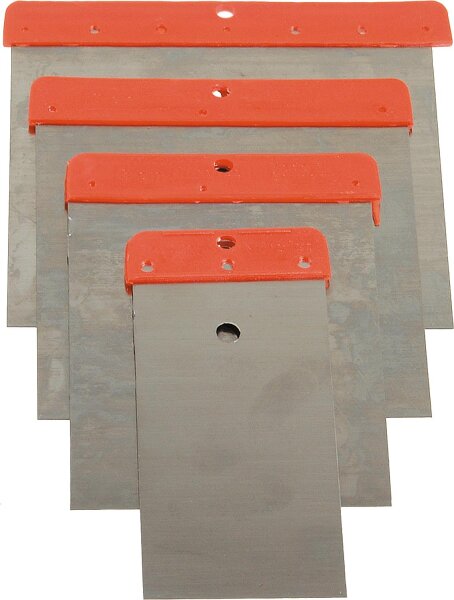 Japanspachtel-Set HAROMAC 4-teilig 50/80/100/120 mm