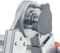 Teleskopleiter 4 x 4 Sprossen Industrieausführung...