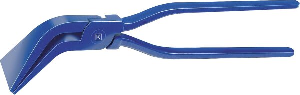 Falzzange blau lackiert Typ 805 Länge 280 mm  Maulbreite 60 mm