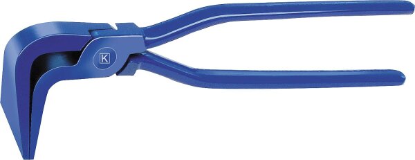 Falzzange blau lackiert Typ 807 Länge 260 mm  Maulbr. 60 mm