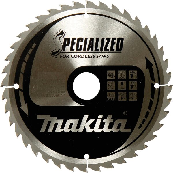Kreissägeblatt MAKITA Ø 165 x 20 mm, 48 Zähne, für Holz und Aluminium