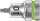 Torx®-Steckschlüsseleinsatz Wera 8767 B HF Bitnuss mit 3/8"-Antrieb, kurz, mit Haltefunktion, T25 x 35 mm