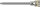 Innensechskant-Steckschlüsseleinsatz Wera 8740 B HF Bitnuss mit 3/8"-Antrieb, metrisch, lang, mit Haltefunktion, SW 7,0 x 100 mm