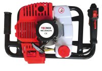 Erdbohrer-Set TECMIX EB 2000 Set mit Benzinmotor und...