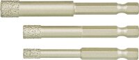 Fliesenbohrkronenset HELLER® 3-tlg Diamant CeraExpert...
