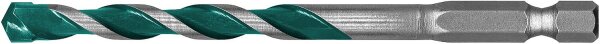 Mehrzweckbohrer HELLER® ALLMATQuickbit Ø8,0 x 120/70 mm mit Sechskantschaft