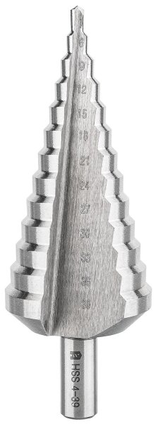 Stufenbohrer HELLER® HSS Ø 4 - 39 mm mit Zylinderschaft