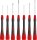 Schraubendreherset WIHA® Elektroniker PicoFinish®7-teilig mit Schlitz und Philips