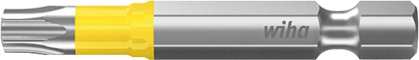 Kraftschrauber Torx®-Y-Bit wiha 7045Y mit 1/4"-Antrieb, lang, mit Torsions-Zone, T20 x 50 mm, VPE =  5 Stück
