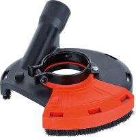 Schutzhaube mit Randsegment zum Öffnen für...