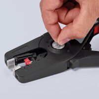 Automatische Abisolierzange KNIPEX PreciStrip16® für Drähte von 0,08 bis 16mm²