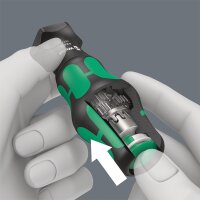 Bithandhalter WERA Kraftform Turbo mit 1/4"Außensechskant