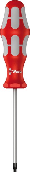 Innenvierkant-Schraubendreher Wera 368 Kraftform Plus-Serie 300, Klinge rund, Black Point-Spitze, #0 x 60 mm