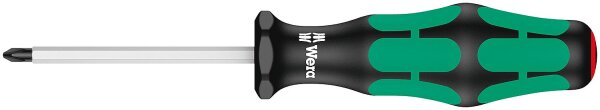 Phillips-Schraubendreher Wera 350 SK Kraftform Plus-Serie 300, Klinge Sechskant, Lasertip-Spitze, PH0 x 60 mm