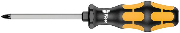 Phillips-Schraubendreher mit Schlagkappe Wera 917 SPHS Kraftform Plus-Serie 900, integrierter Innen-Vierkant, PH2 x 113 mm