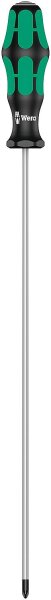 Pozidriv-Schraubendreher Wera 355 Kraftform Plus-Serie 300, Klinge rund, PZ1 x 300 mm
