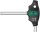 Innensechskant-Schraubendreher WERA 454 HF Serie 400 Quergriff, Hex-Plus, mit Haltefunktion, SW 10,0 x 100 mm