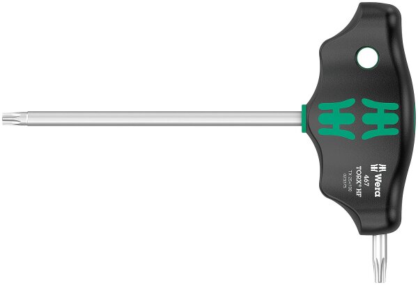 Torx®-Schraubendreher WERA 467 HF Serie 400 Quergriff, mit Haltefunktion, T25 x 100 mm