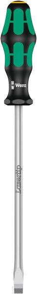 Schlitz-Schraubendreher Wera 344 Kraftform Plus-Serie 300, Werkstattklinge, Klinge rund, SL12,0 x 2,0 x 250 mm