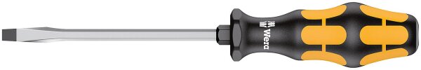 Schlitz-Schraubendreher mit Schlagkappe Wera 932 AS Kraftform Plus-Serie 900, integrierter Innen-Vierkant, SL7,0 x 1,2 x 138 mm