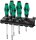 Schraubendreher-Satz Wera 334 SK/6 Rack, Kraftform Plus, 6-teilig