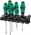 Schraubendreher-Satz Wera 334/355  SK/6 Rack, Kraftform Plus, 6-teilig